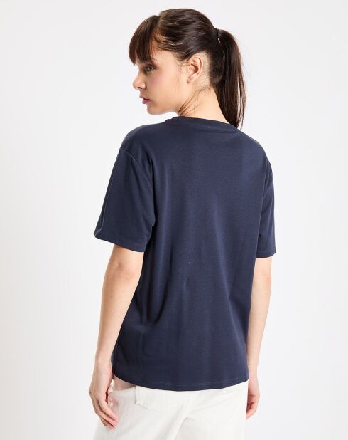 T-Shirt Ross bleu foncé